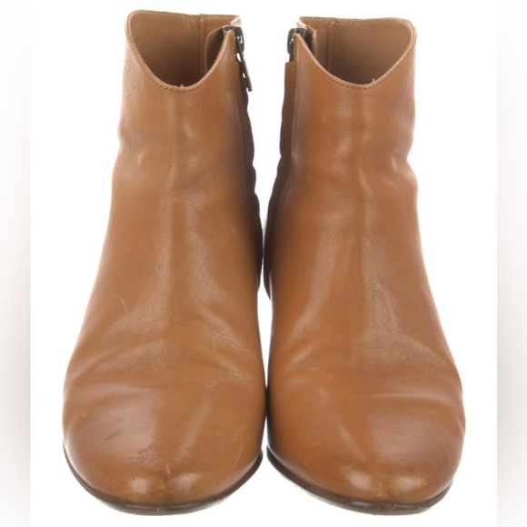 Isabel Marant Dacken Tan Leather Booties size 7 - Picture 3 of 5